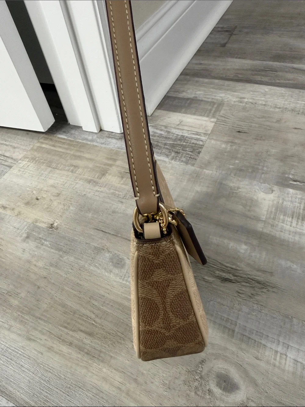 Coach Nolita 19 In Blocked Signature Canvas